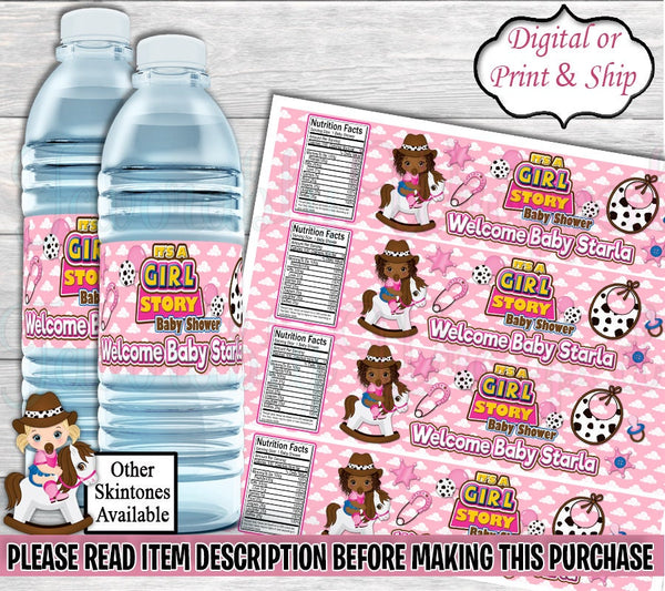 It's a Boy Story Baby Shower Water Bottle Labels-Toy Story Water Label –  Favorably Wrapped