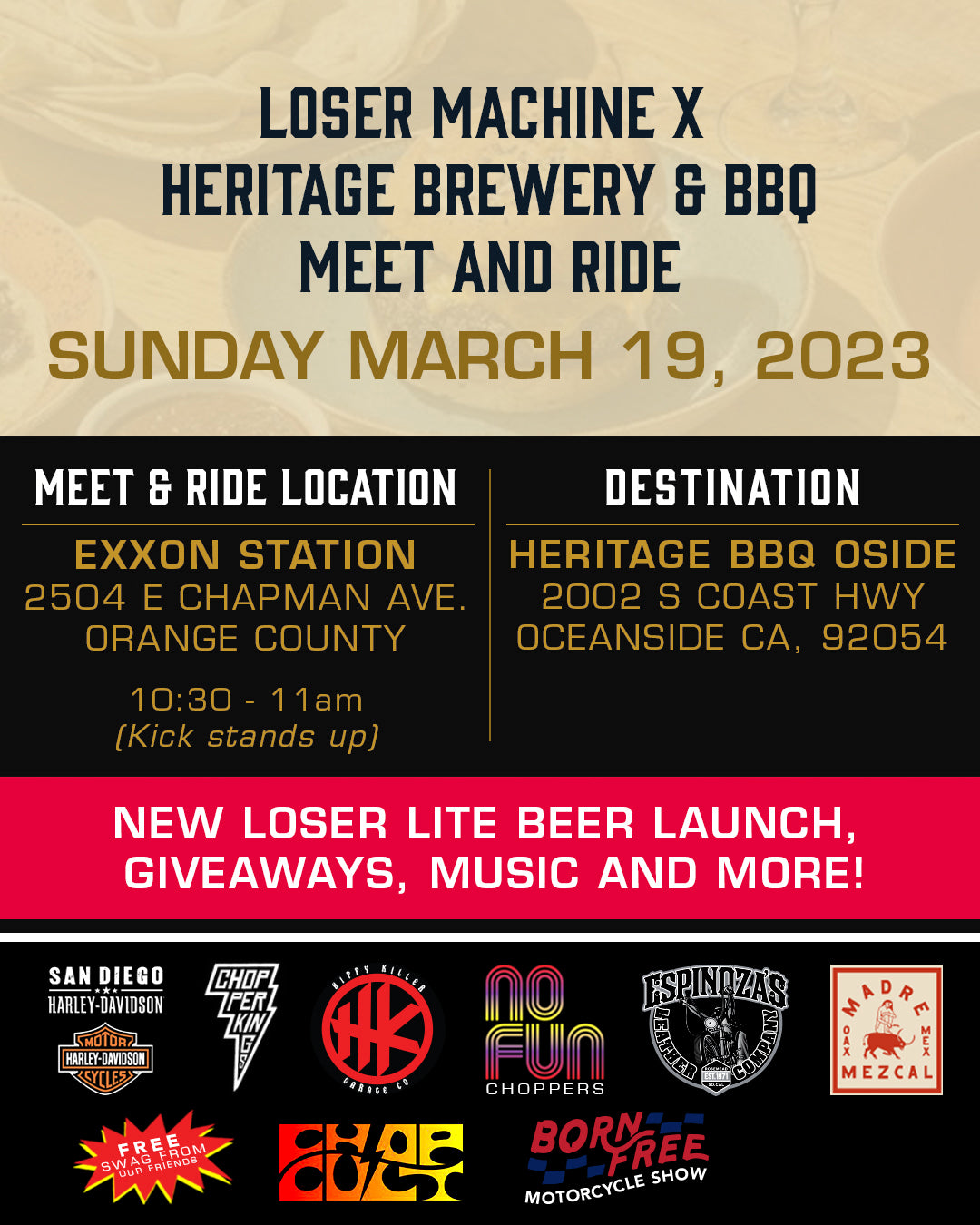 LMC x Heritage BBQ Mee and Ride