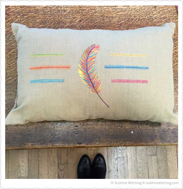 Nathalie Dentzer Plume Pillow