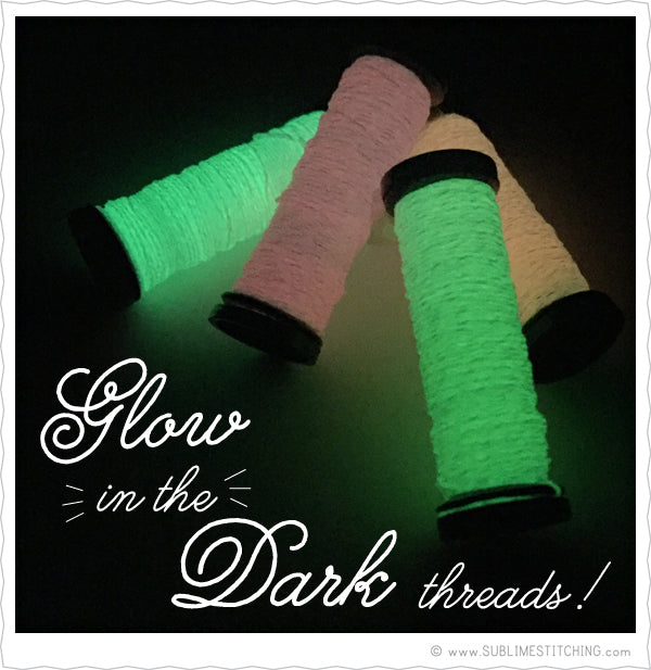 Glow in the Dark Embroidery Thread