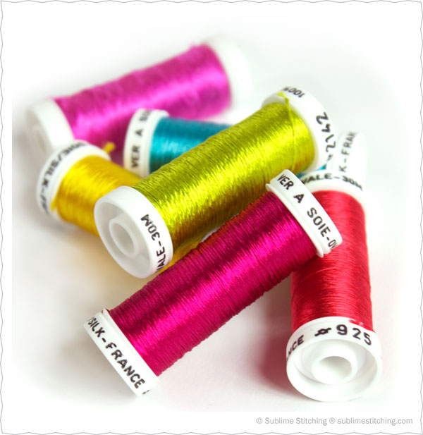Au Ver à Soie Silk Threads for Hand Embroidery