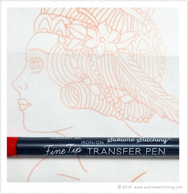 Sublime Stitching Fine Tip Iron-On Transfer Pen - Black