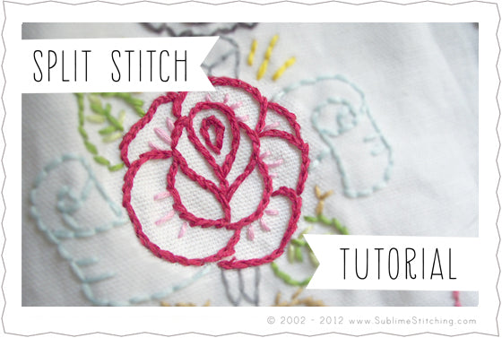 Sublime Stitching • Hand Embroidery Tutorials