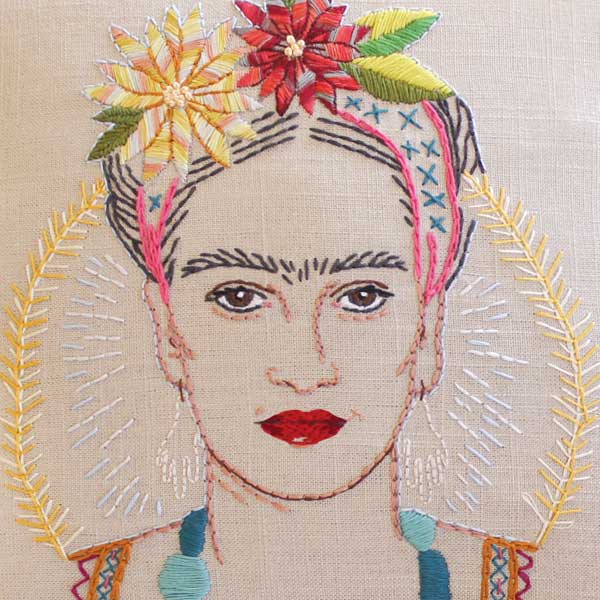 PDF - Te Amo Frida Embroidered Portrait Pattern & Stitch Atlas ...