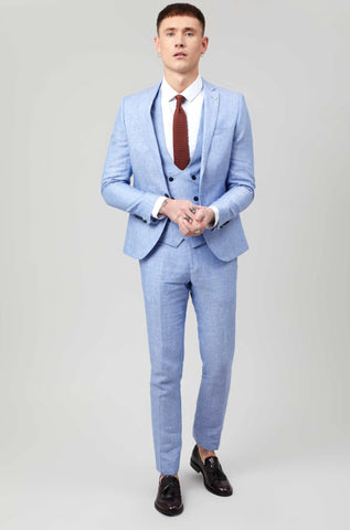 Brand Light Blue Summer Suit Men Double Breasted Tuxedo Slim Fit Groom  Blazer Prom Wedding Suits Ternos Jacket+Pant Mens & Blazers From  Meiqizaoxi, $71.66 | DHgate.Com