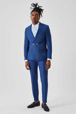 Smart blue suit
