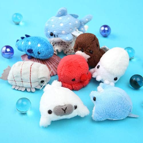 stuffed sea creatures