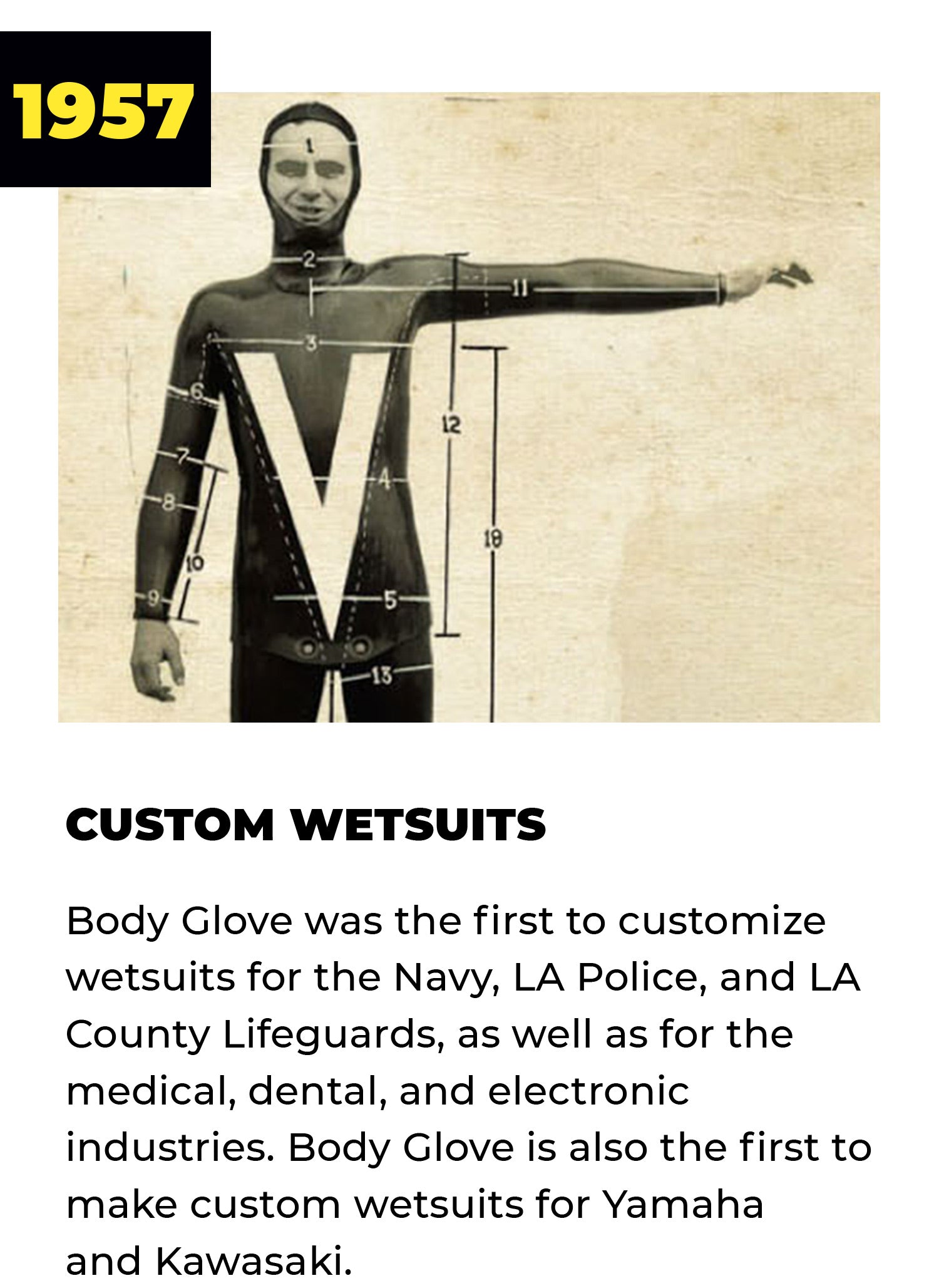 History Timeline | Body Glove