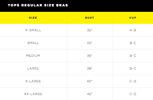 X2 Jeans Size Chart