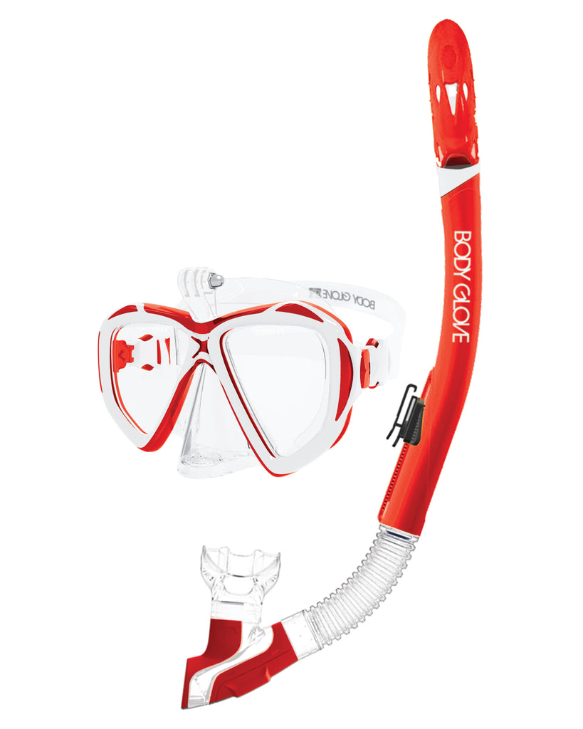 Passage Mask / Snorkel Combo - Red/White