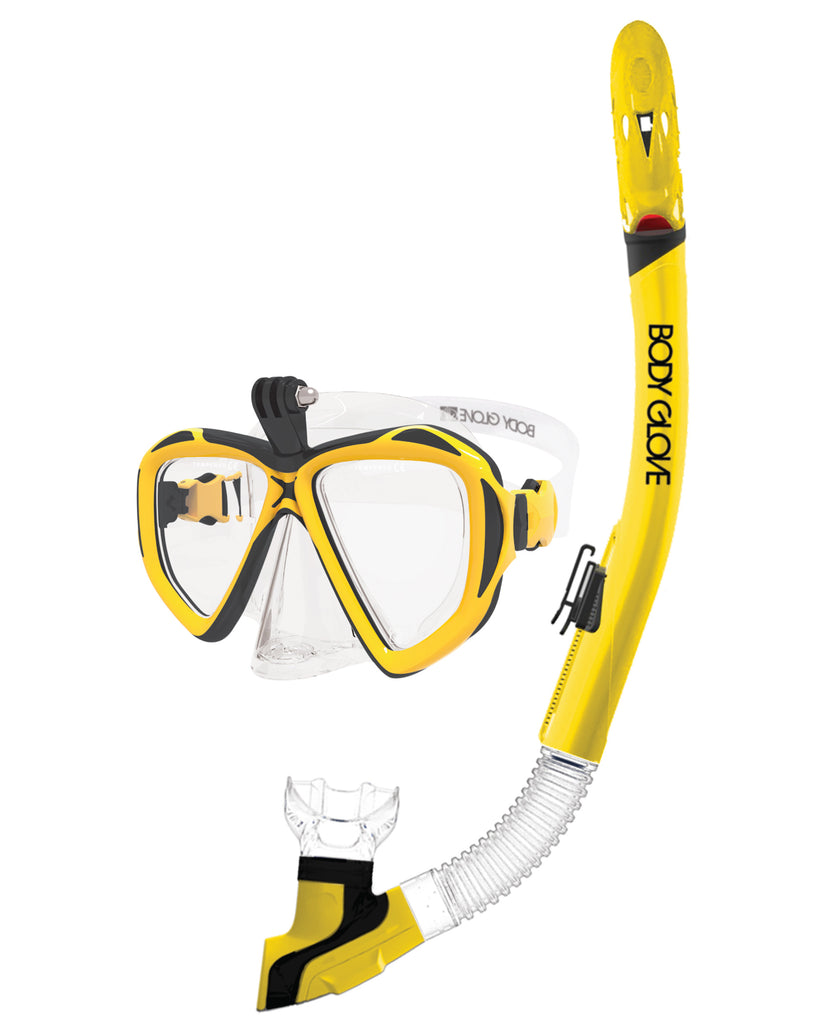 Passage Mask / Snorkel Combo - Yellow/Black