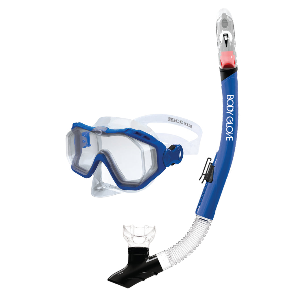 Predator Purge Mask/Snorkel Set - Blue/Black