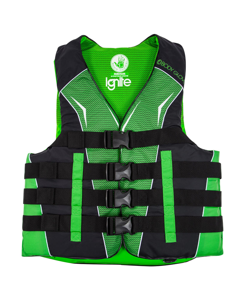 Ignite Type III Unisex Nylon USCGA PFD - Green/Black