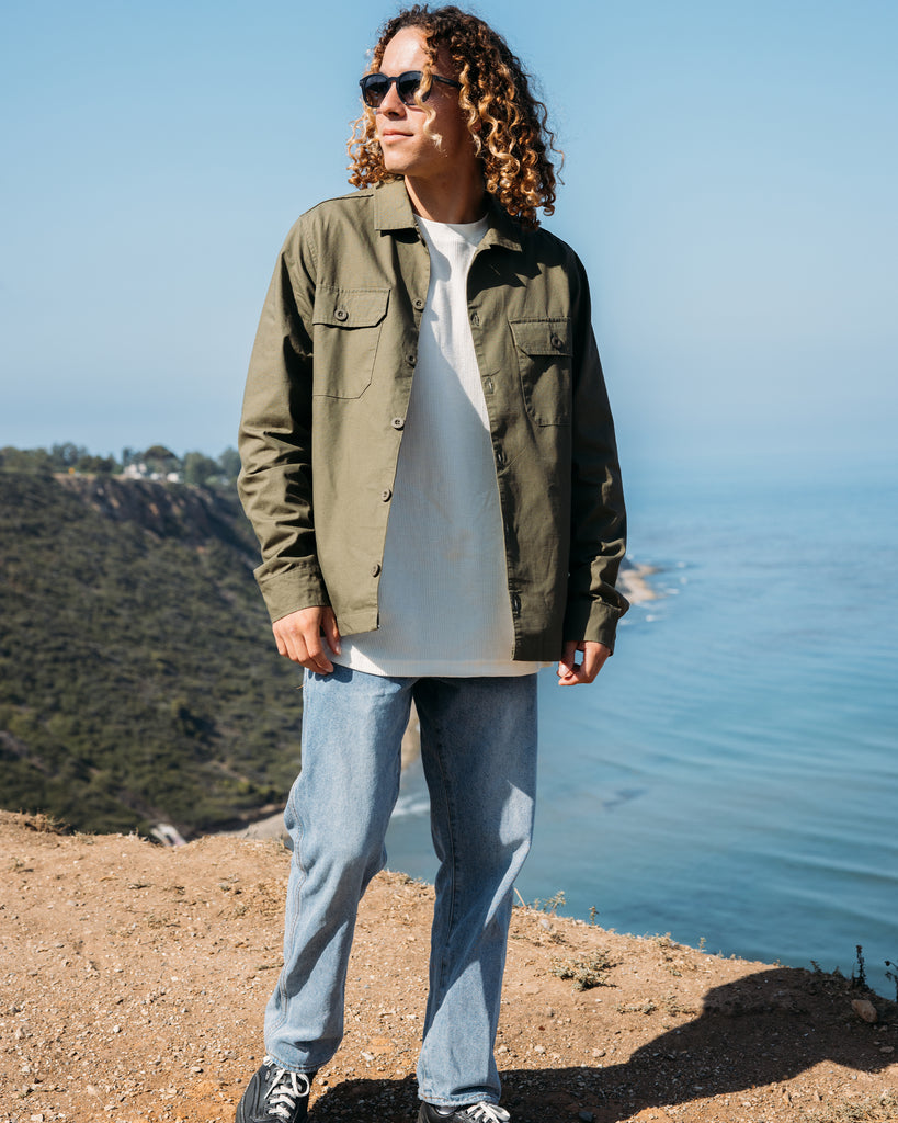 Explorin' Freely Jacket - Military Green