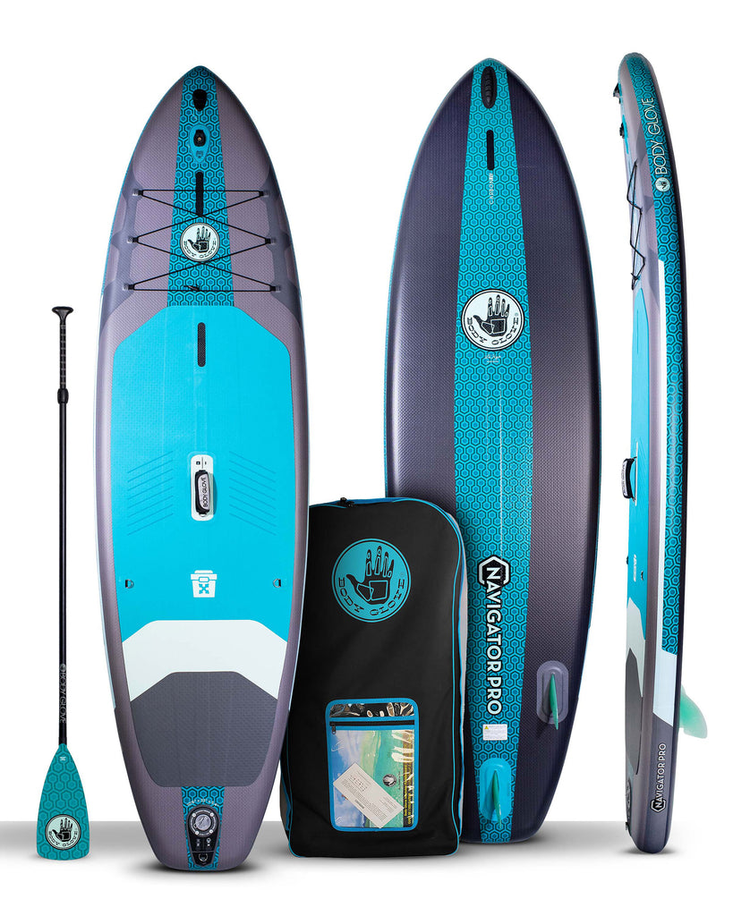Navigator Pro 10'6" Inflatable Paddle Board - Silver/Teal