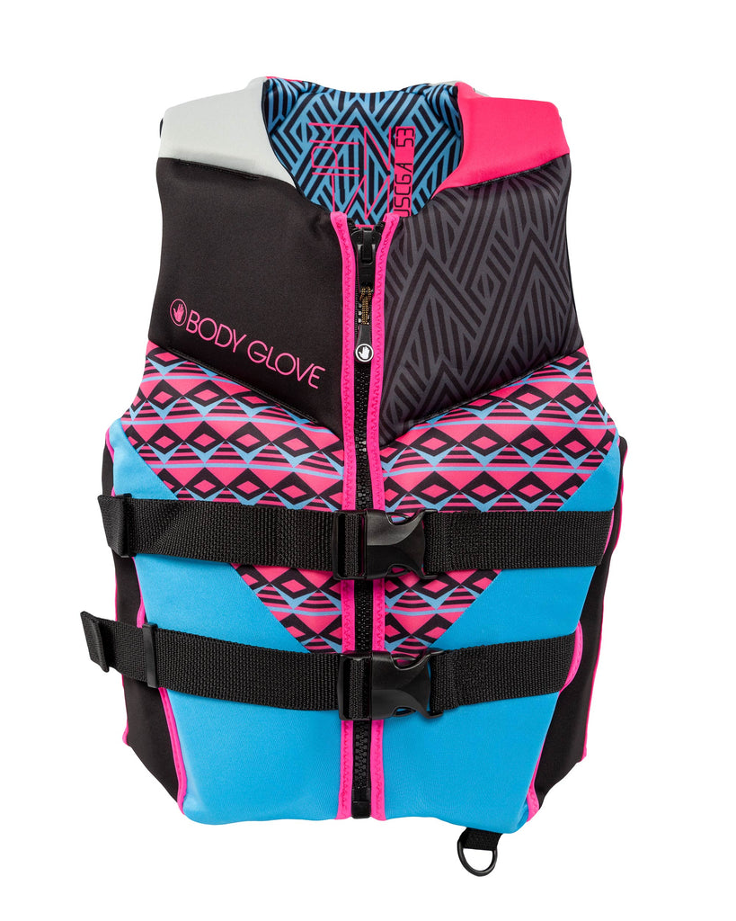 Phantom Women's USCGA PFD - Blue/Pink/Grey