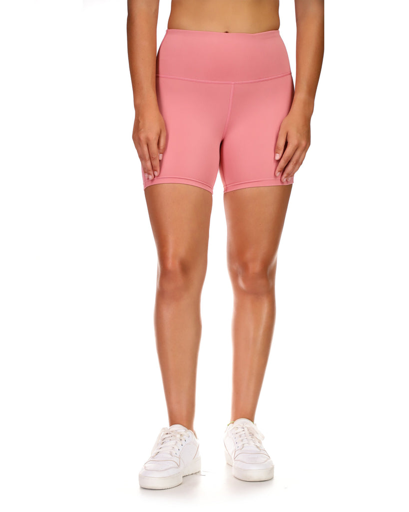 Dynamic 5" High-Rise Athletic Shorts - Pink