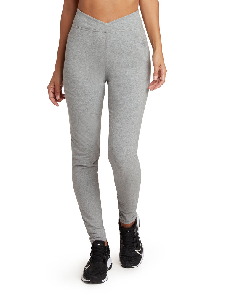 Say It Aint So High Waisted Legging - Heather Grey