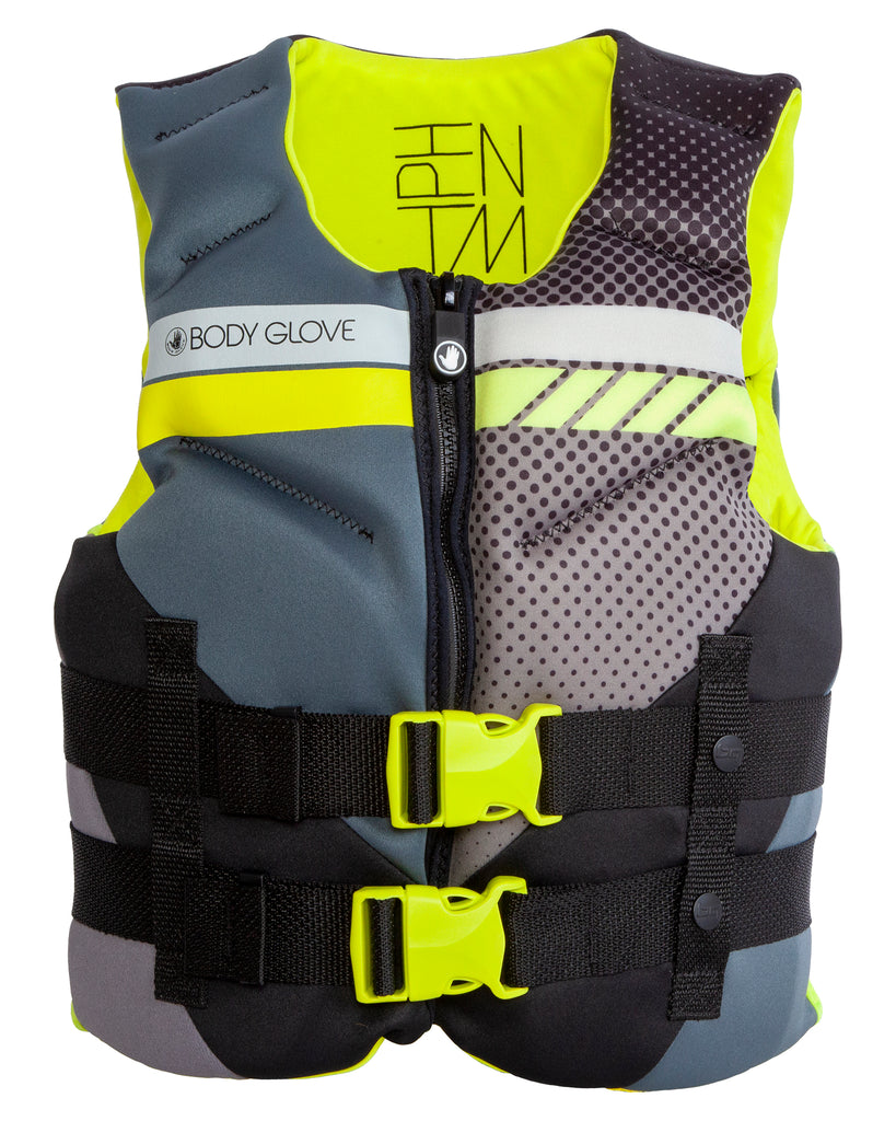 Phantom Youth USCGA + TCA PFD - Grey/Yellow