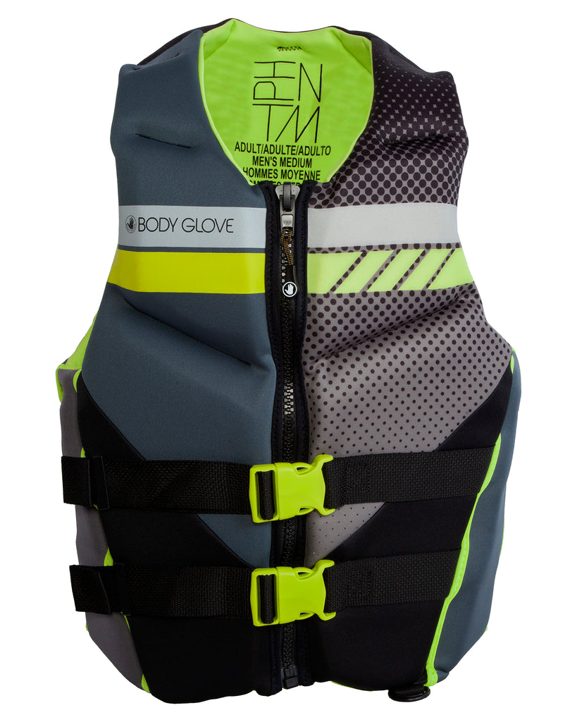 Phantom Men's USCGA + TGA PFD - Grey/Yellow