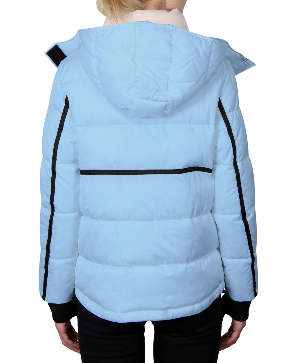 Women's Quilted Pullover - Skyblue/Khaki - Body Glove