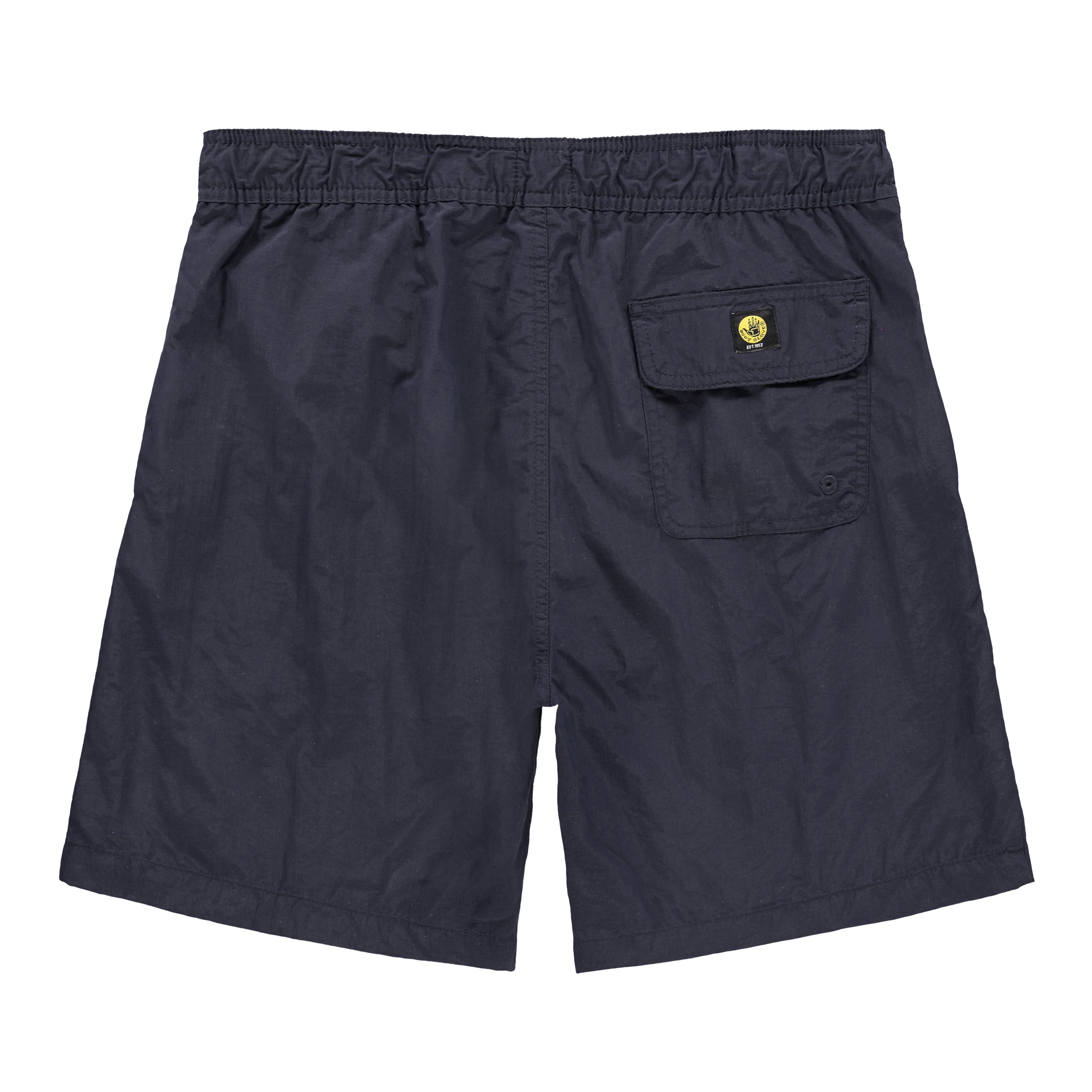 Download Men's Elastic Button-Front Swim Short - Navy - Body Glove