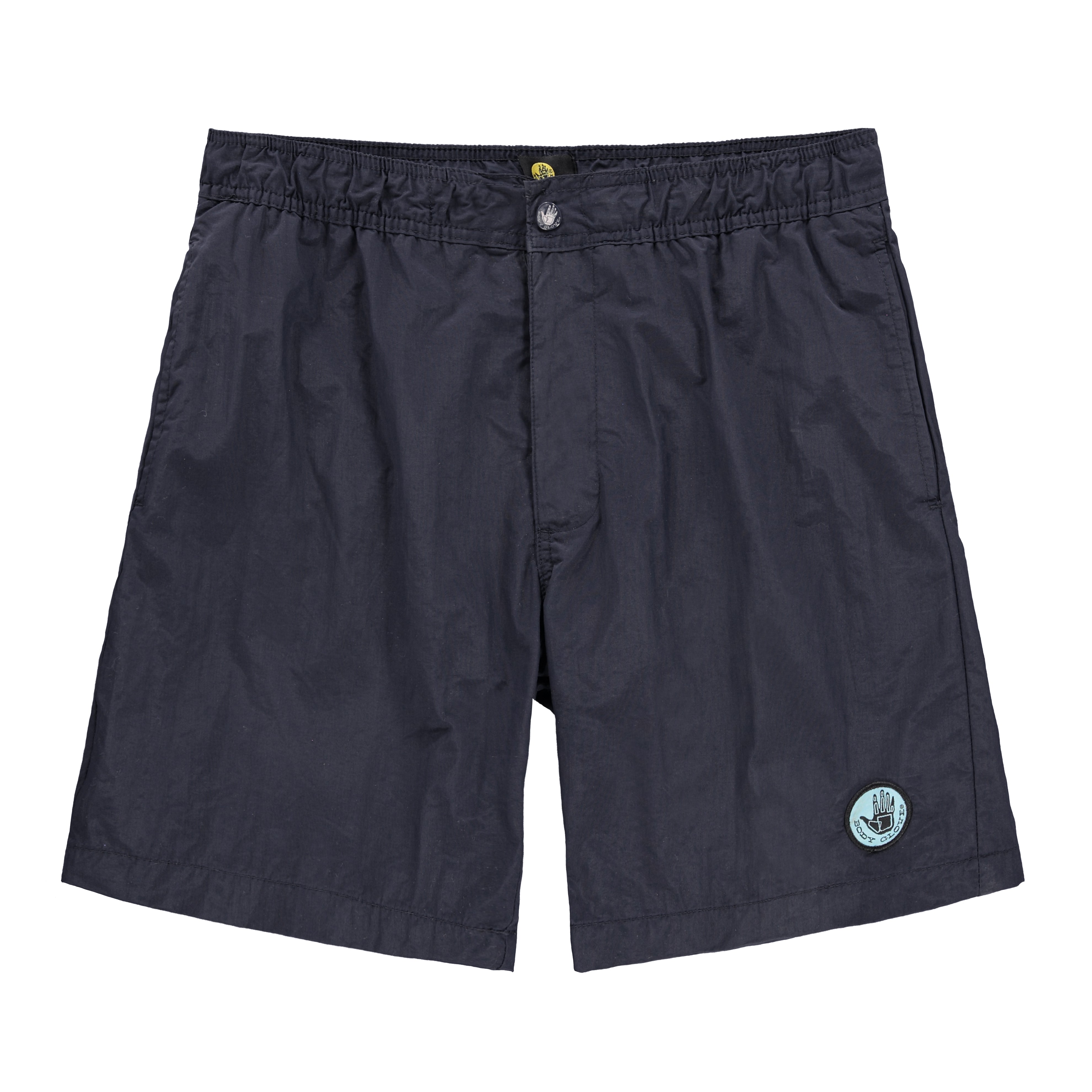 Download Men's Elastic Button-Front Swim Short - Navy - Body Glove