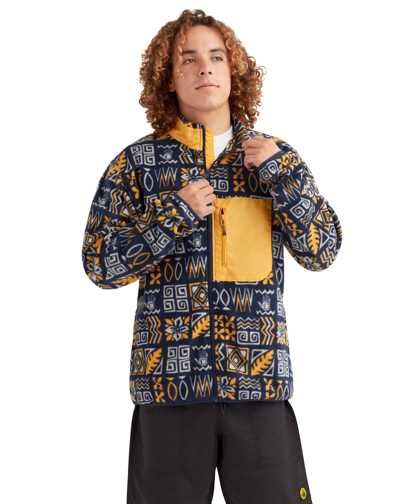 Breakwall Full-Zip Polar Fleece Jacket - Tribal Sapphire