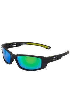 Born to Roam Blade Sunglasses - Black/Lime