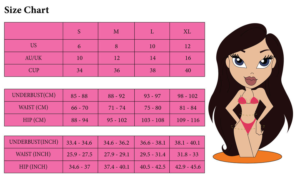 SIZE CHART – Julia Francina