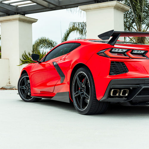 Engine Intake Side Vents | Carbon Fiber | Corvette C8
