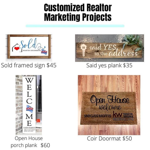 Customized Realtor Marketing Projects