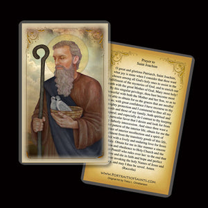 St. Joachim Holy Card - Portraits of Saints