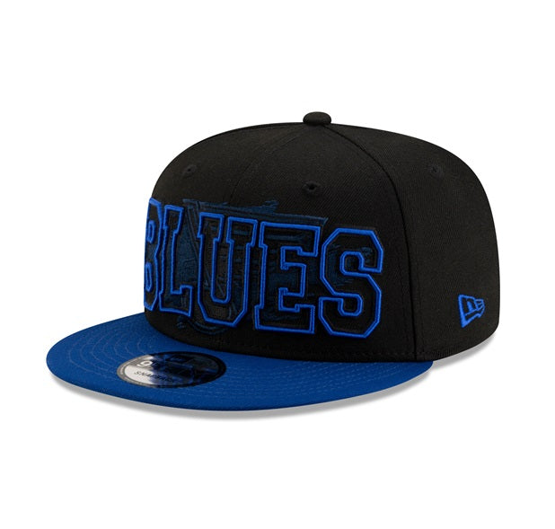 ST. LOUIS BLUES NEW ERA 9FIFTY BLUES FORCE SNAPBACK HAT - ROYAL