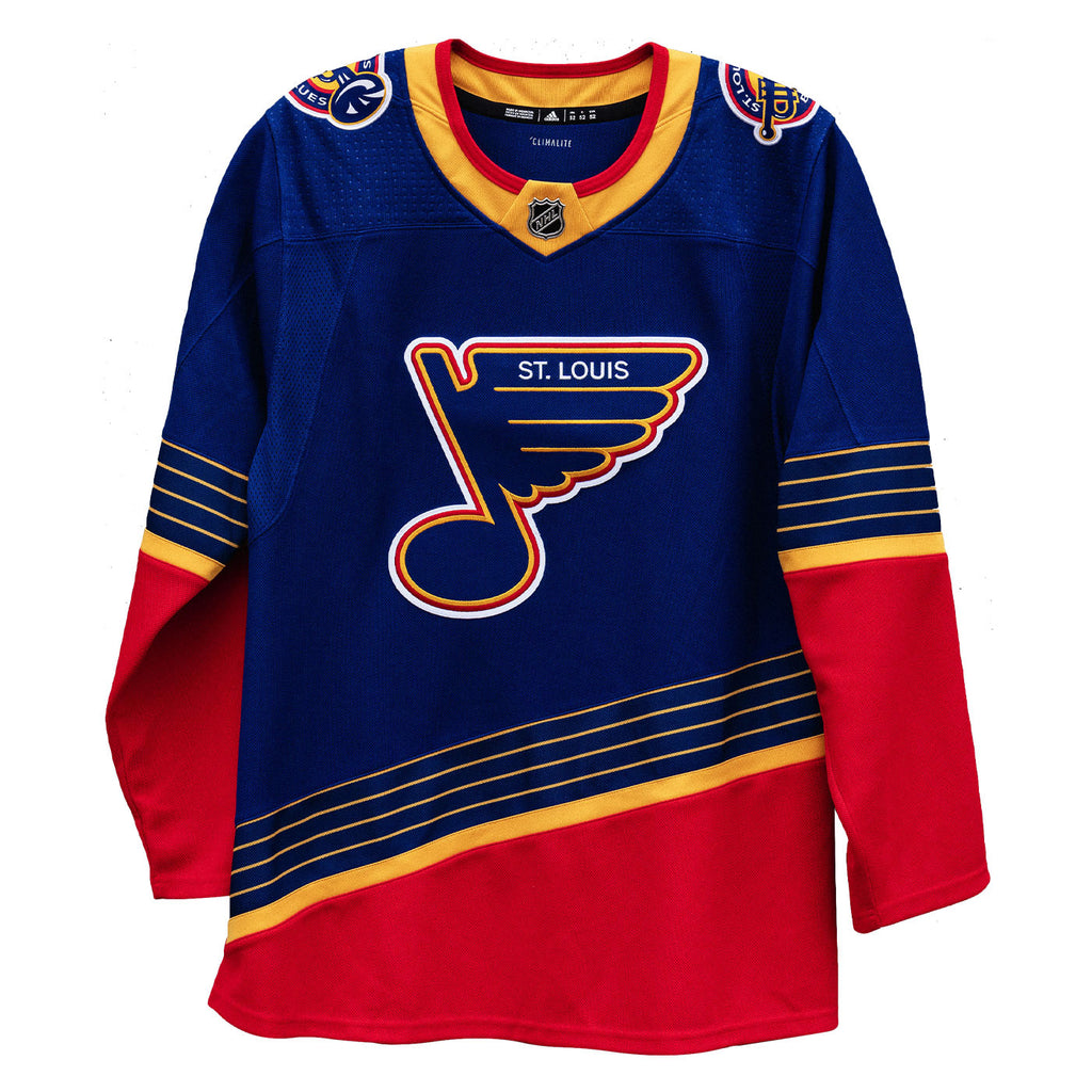 throwback blues jersey