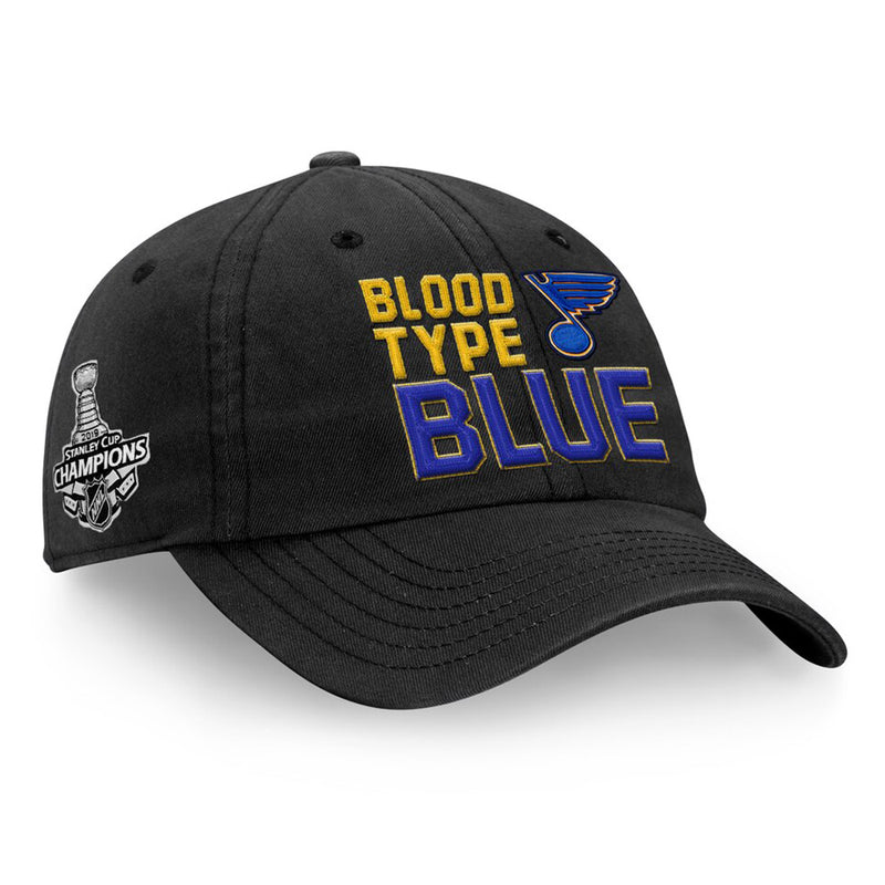 black st louis blues hat
