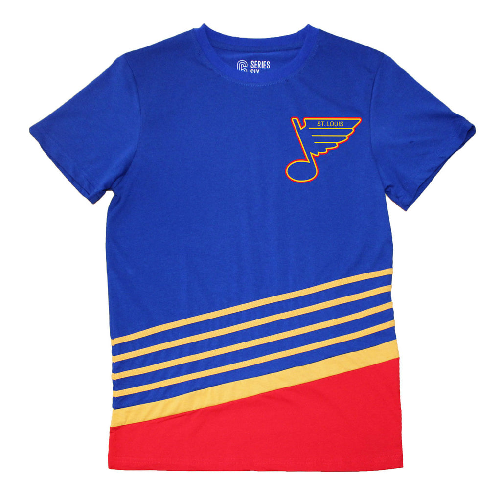 blues throwback jersey