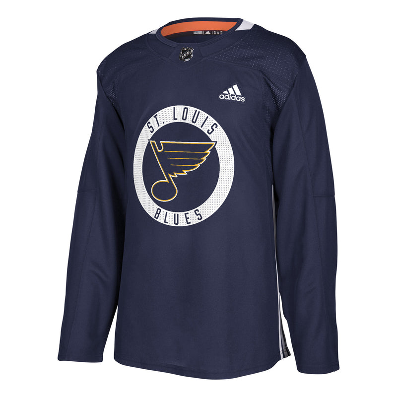 St. Louis Blues adidas Authentic Practice Jersey - Navy – STL Authentics