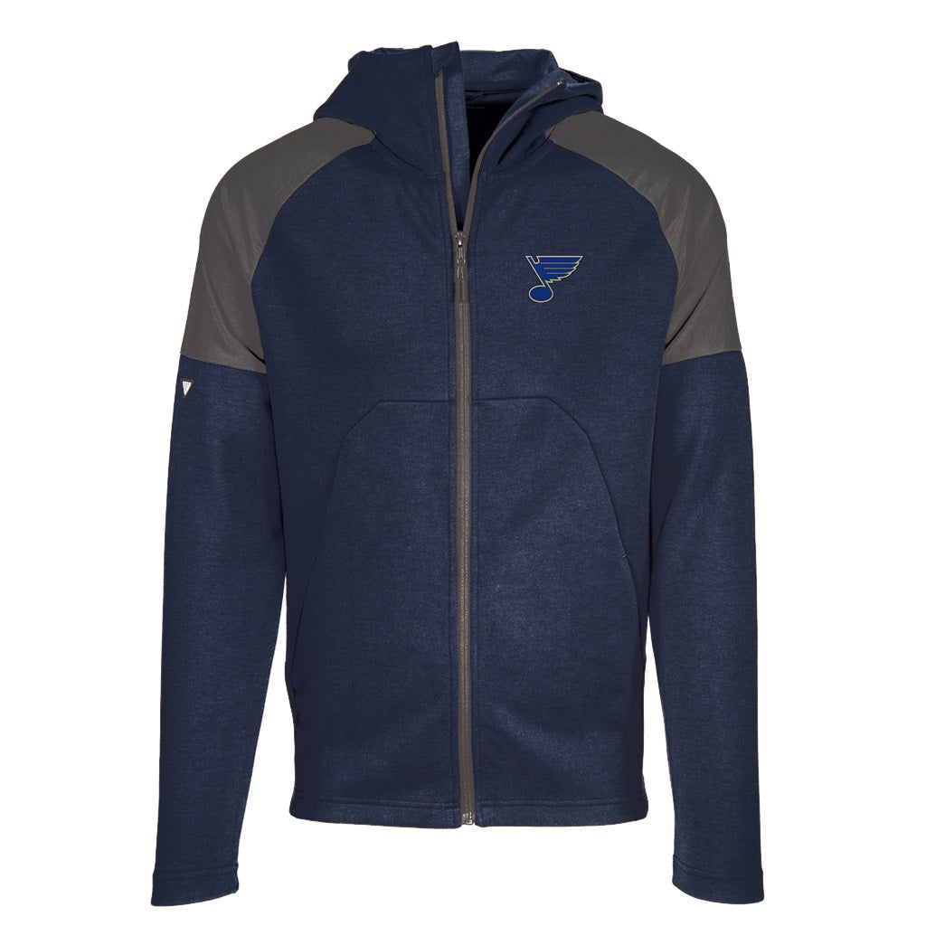 Levelwear Men's Blues Note Riot Full Zip Hood