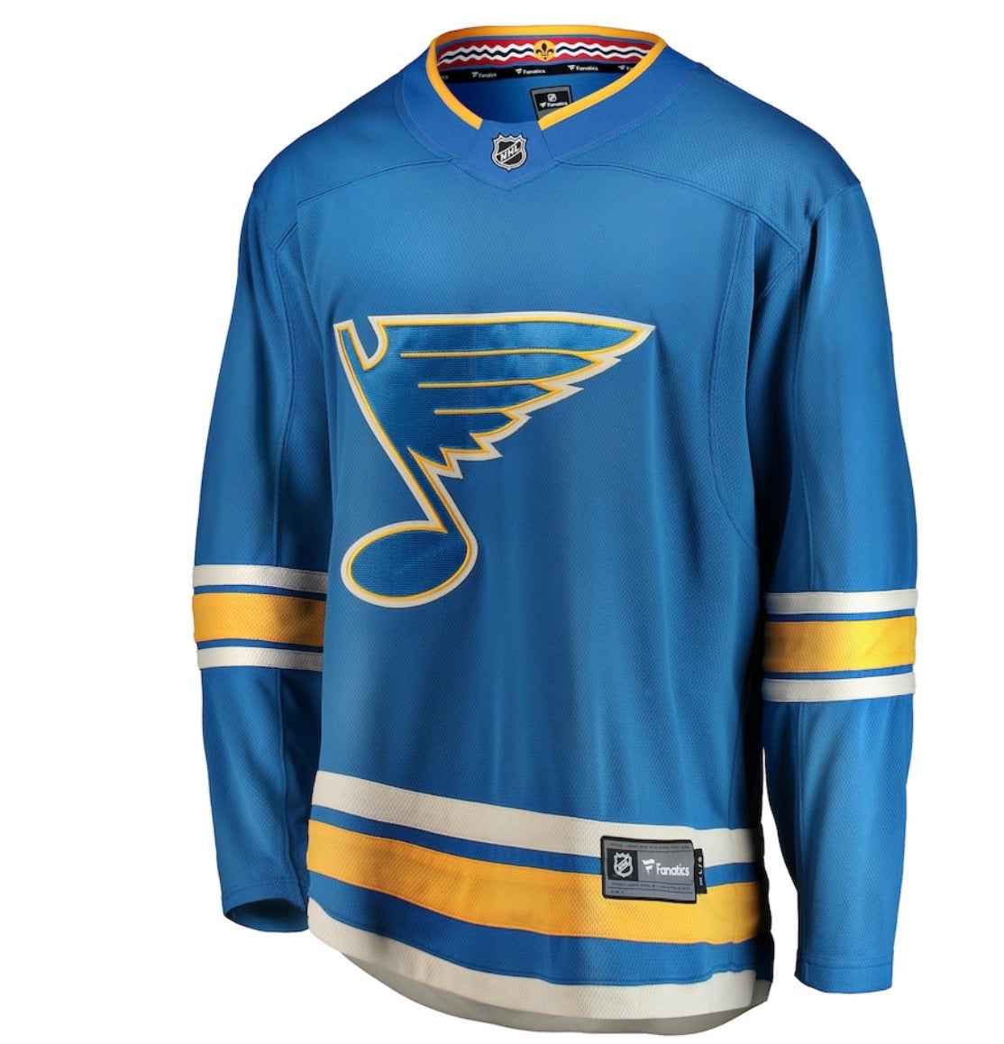 custom blues jersey