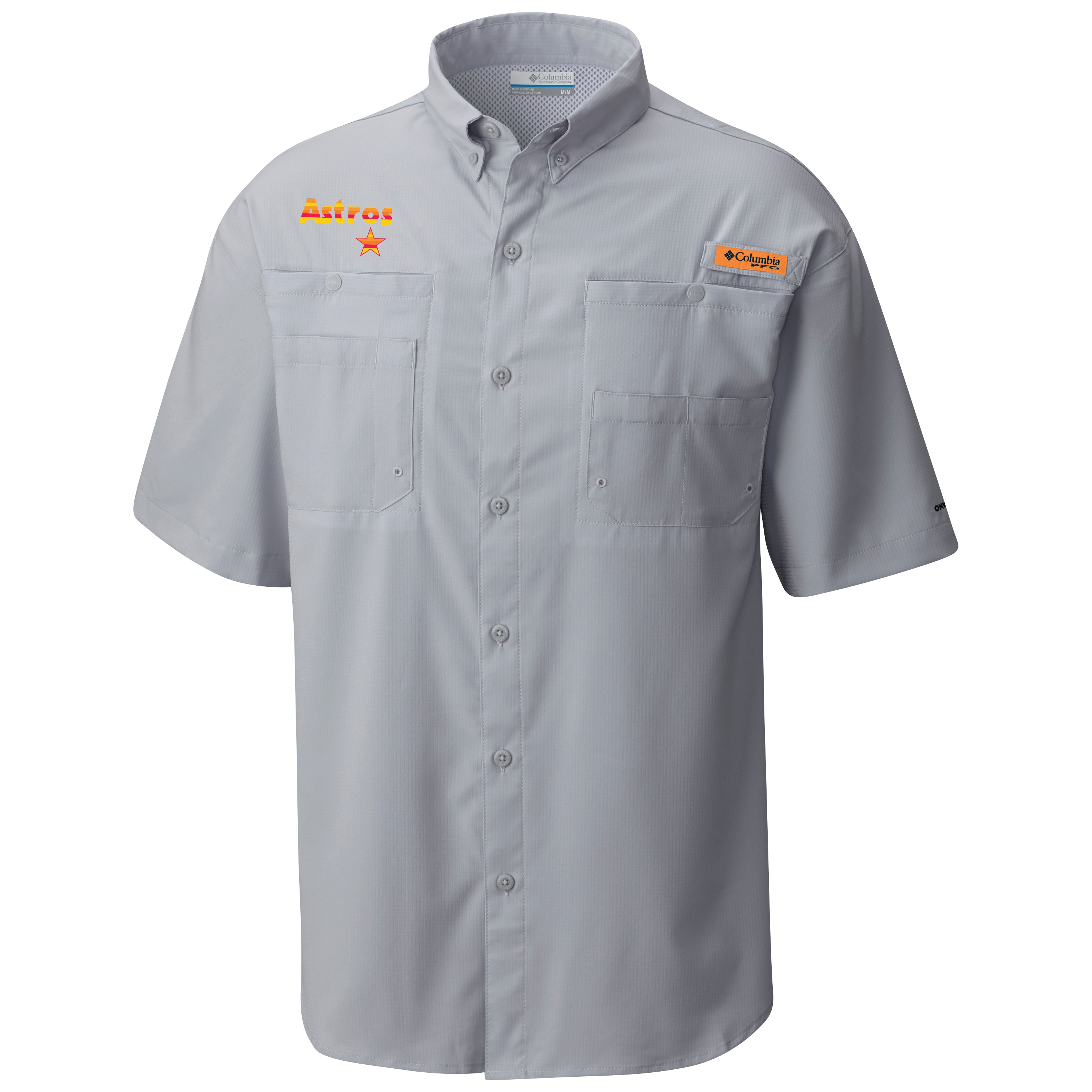 astros button up shirt