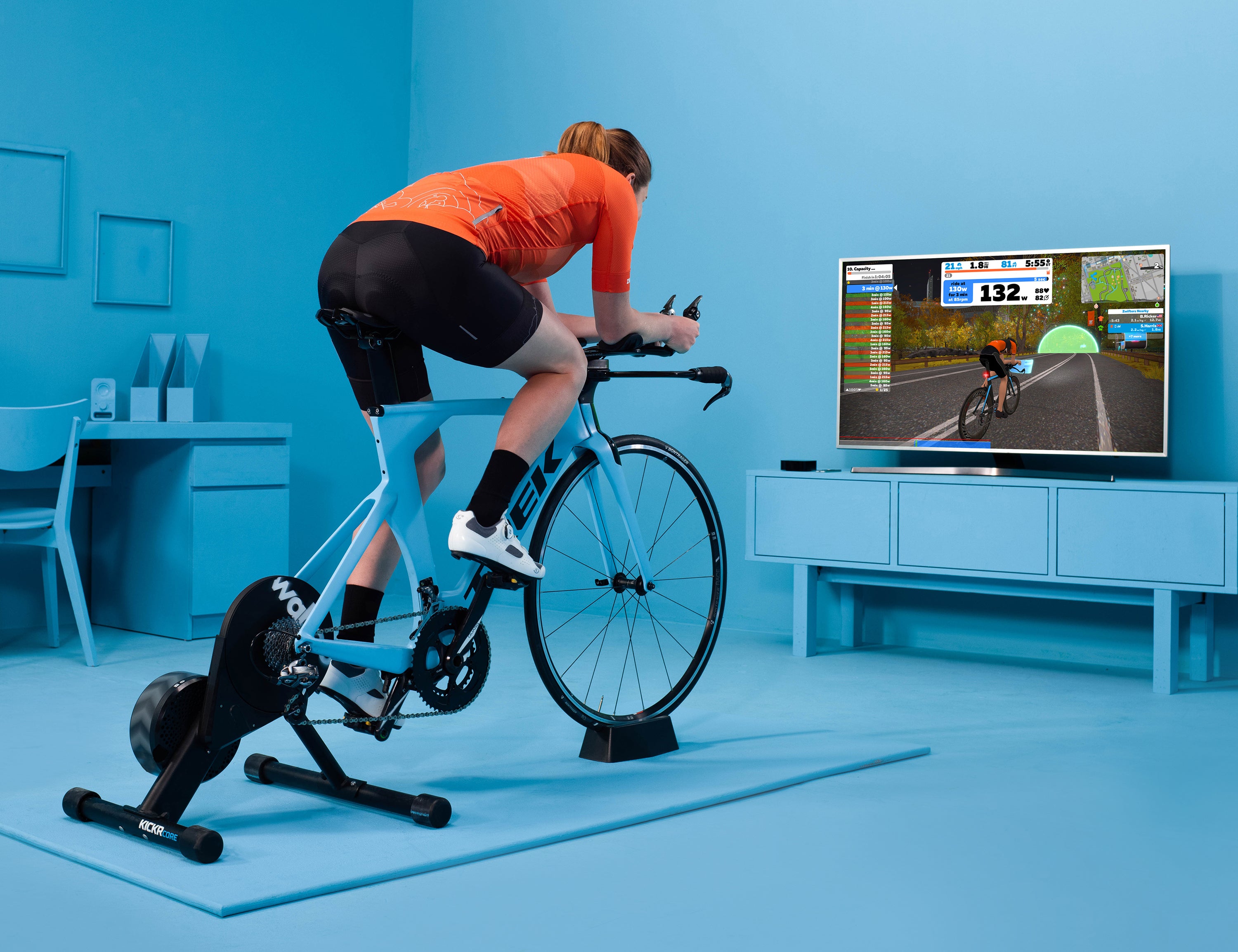 virtual cycling trainer