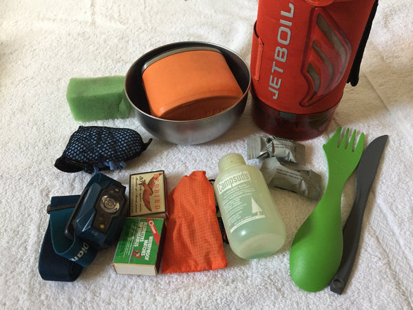 My bikepack cooking equipment