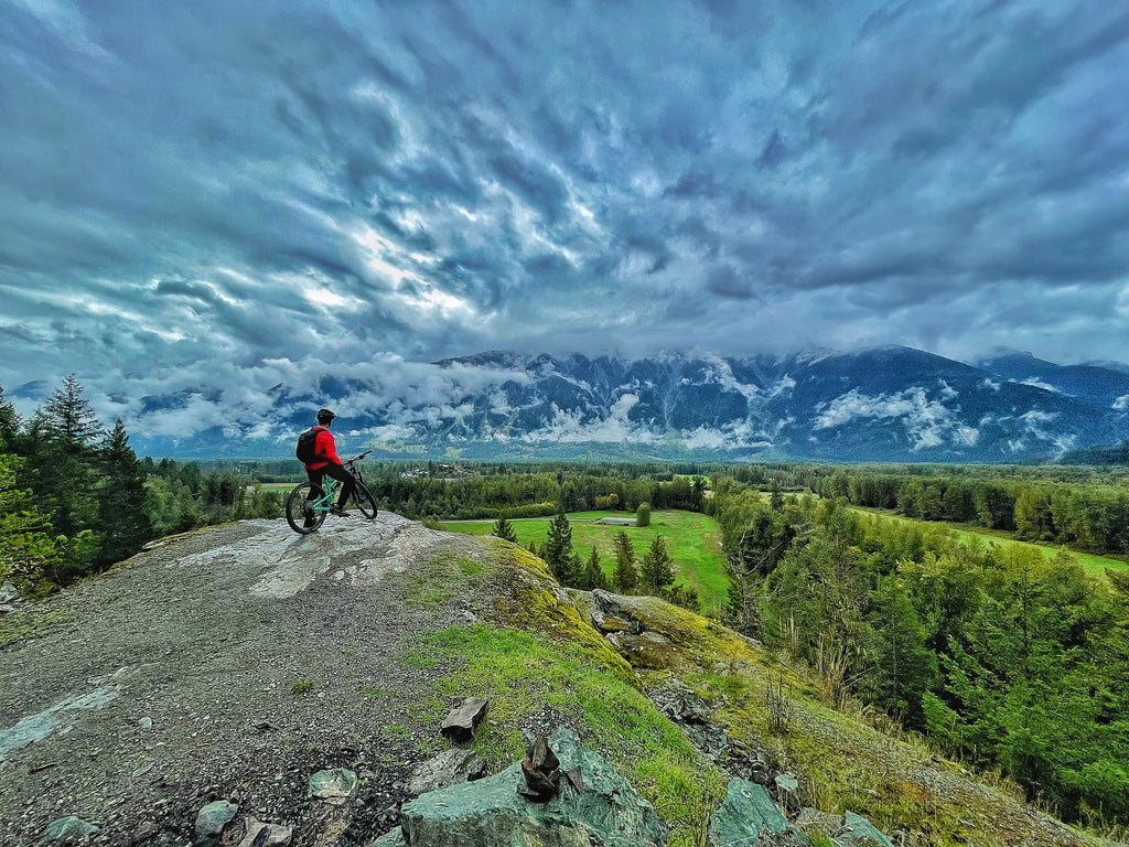 Preparing for a big MTB ride in Pemberton