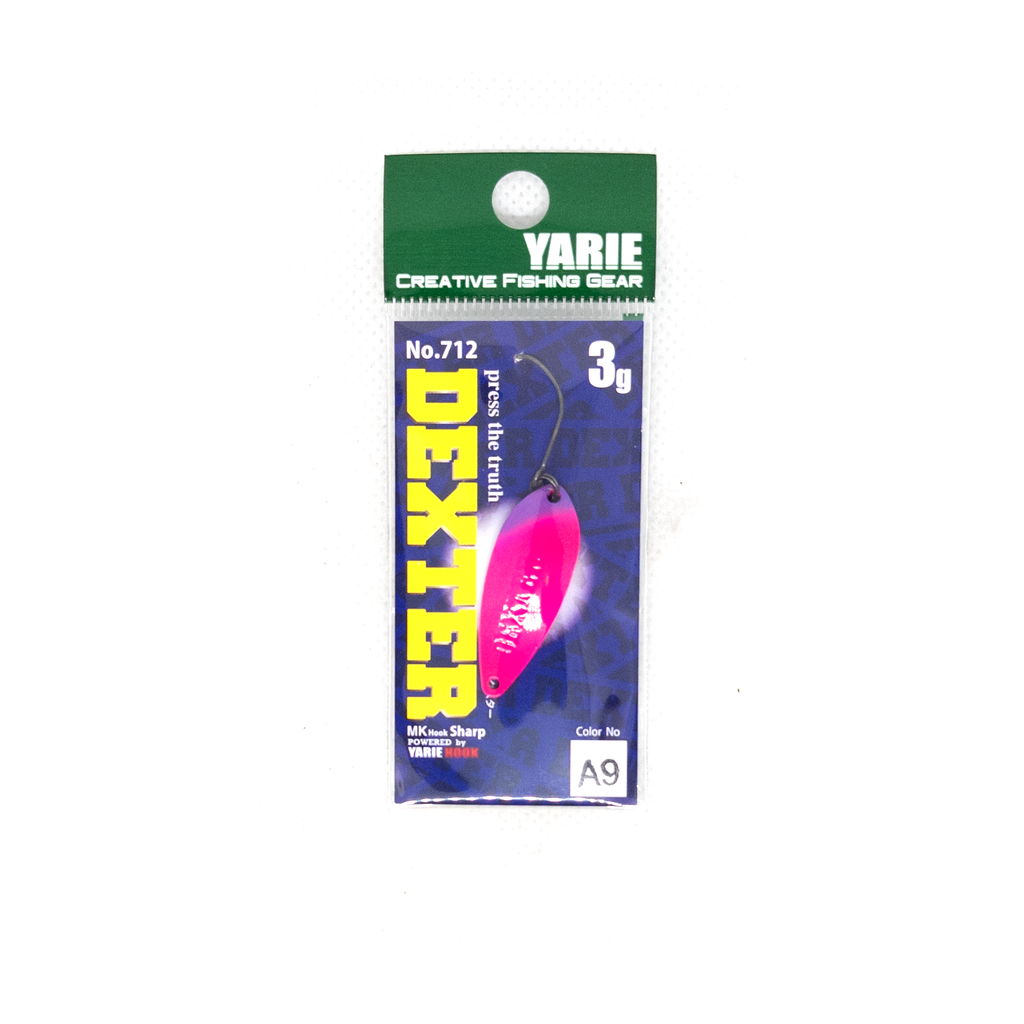 YARIE Dexter Trout Spoon 3.0g Color #E76 Signal Red – The Borrowed Lure