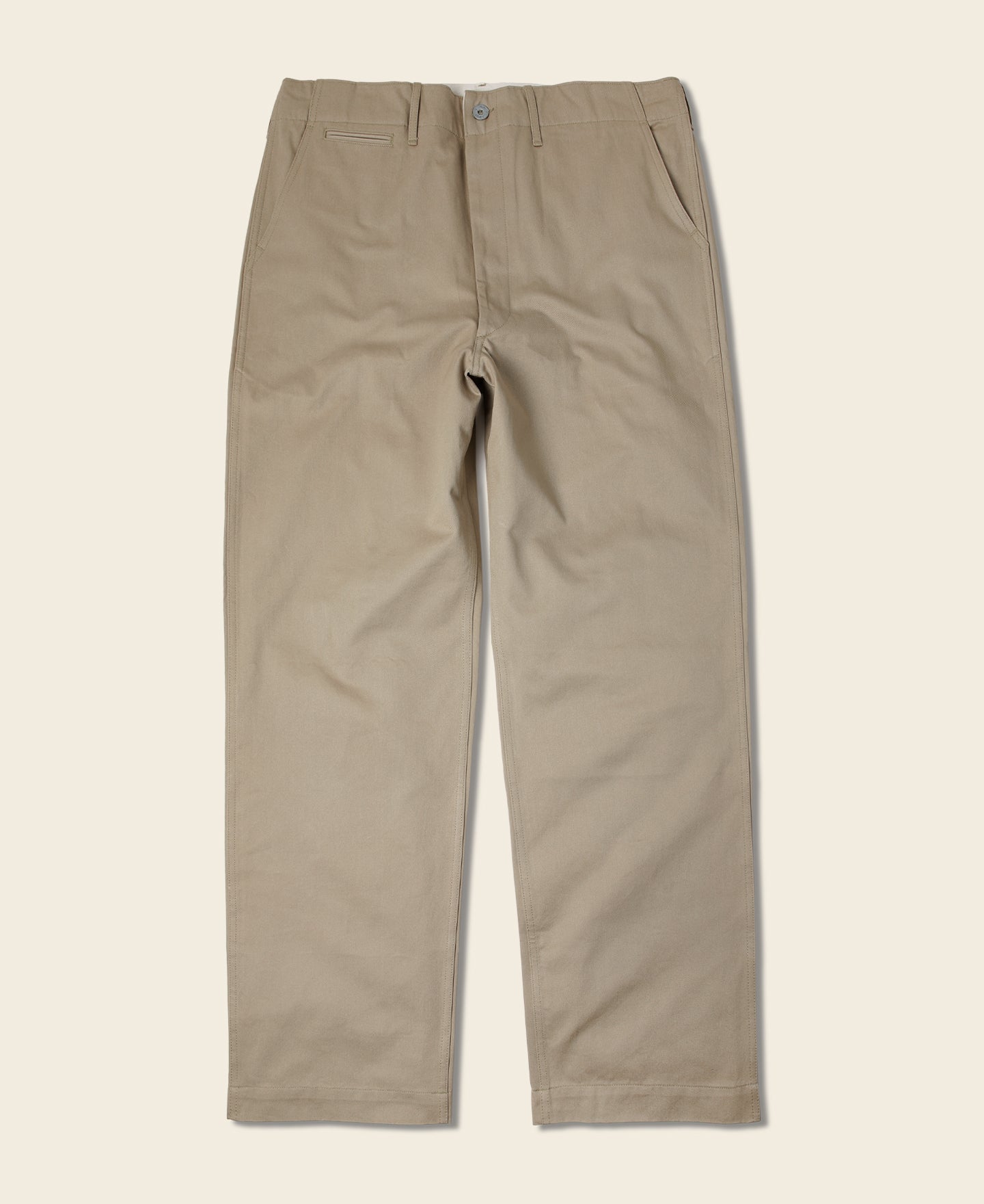 1944 USMC Officer Trousers - Olive, Military Twill Chino