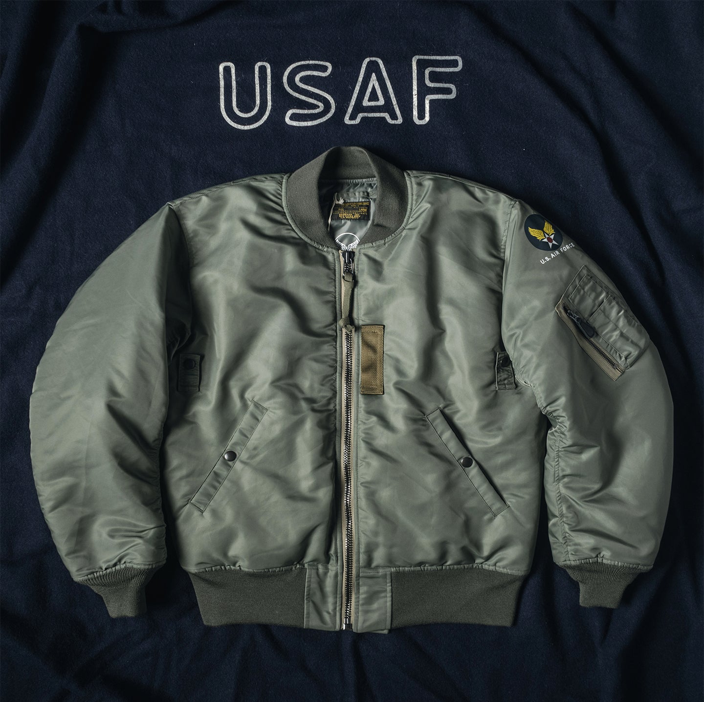 1950s Vietnam War USAF Type MA-1 Flight Bomber Jacket | Bronson