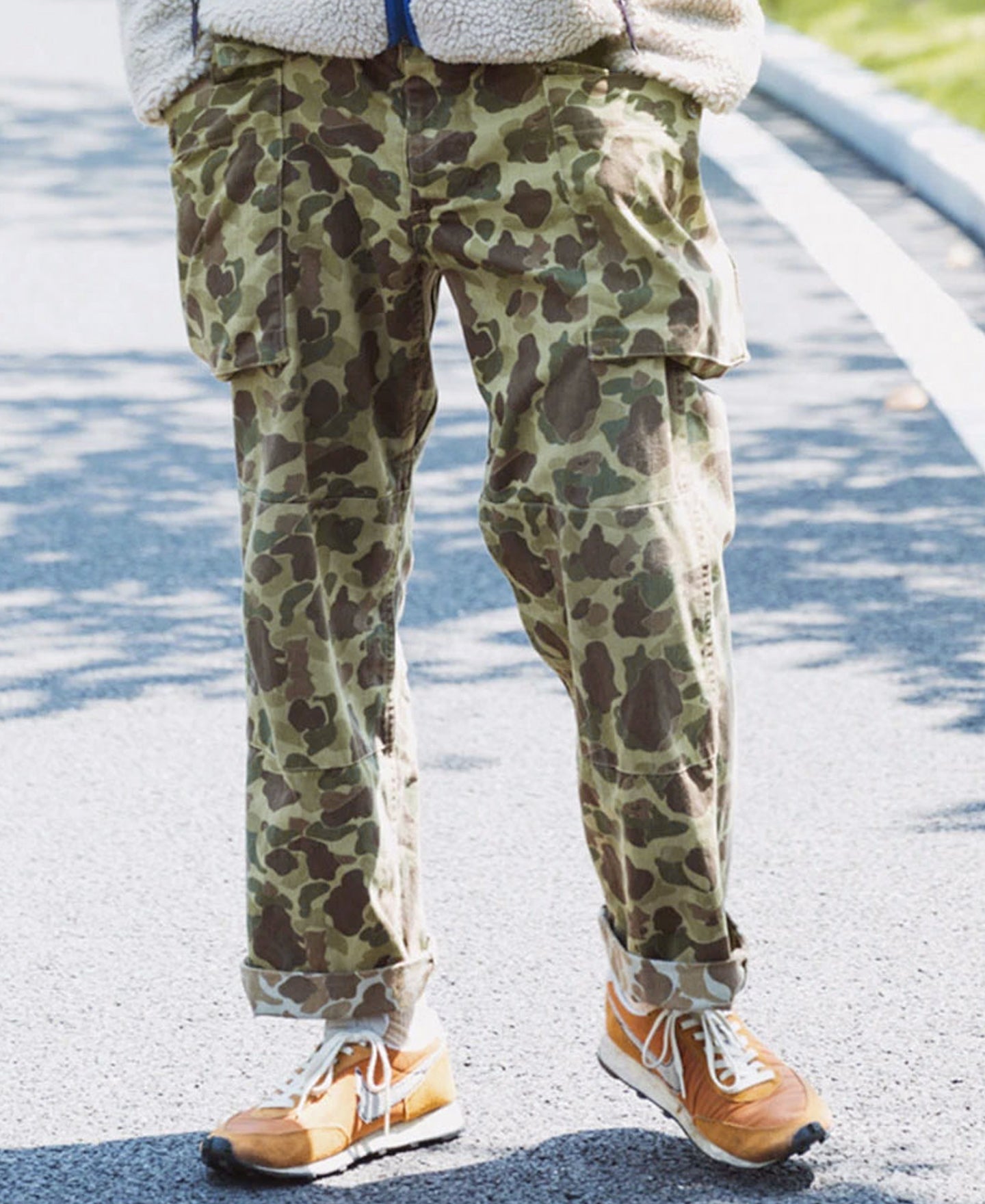 Duck hunter camouflage  skinny  pants