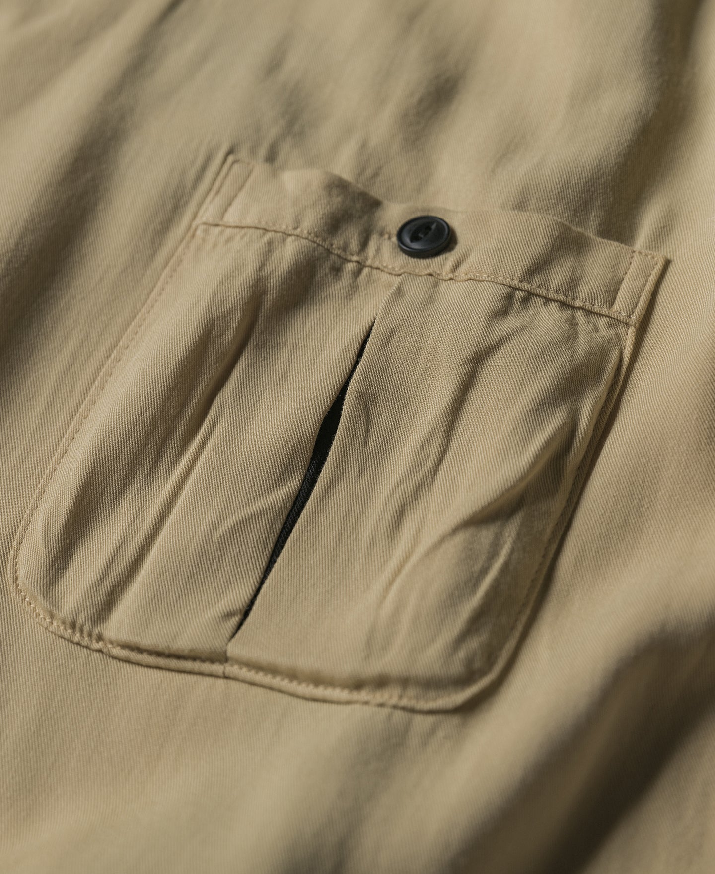 Vintage Heavyweight Cotton Short Sleeve Henley Neck T-Shirt | Bronson