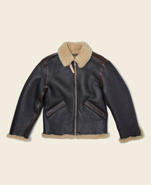 USAAF B-6 Flight Jacket | Leather Flying Bomber Jacket | Bronson